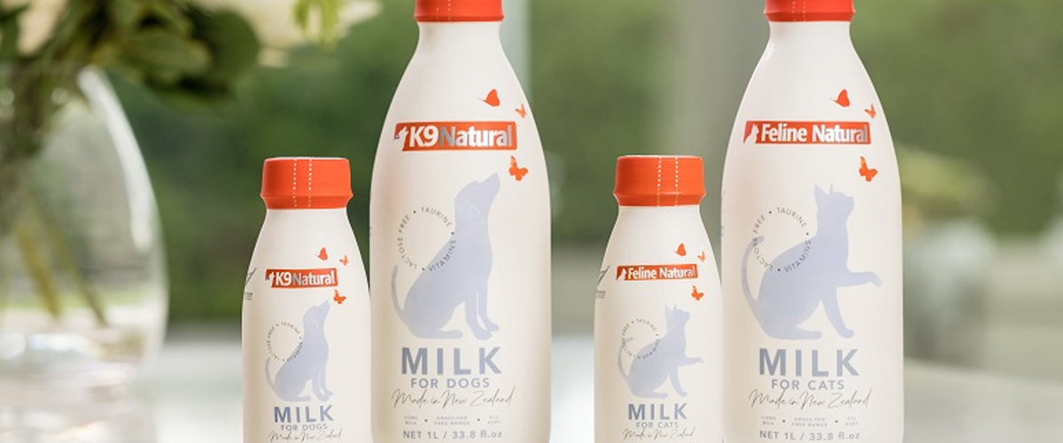 2021年10月，新西兰高端宠物食品品牌K9 Natural宠源新与FelineNatural喵爱新在中国发布全新K9 Natural与FelineNatural宠物牛奶..