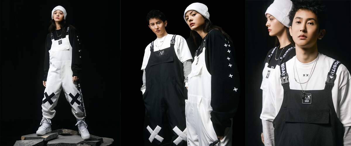xxDESIGN 是一个创立于 2018 年的街头品牌，秉持着「怎么穿都对」的设计理念，以「不止在雪场」为主题带来全新「雪地潮流系列..